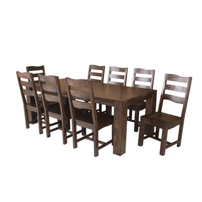 Infini Furnishings Strasbourg 9 Piece Dining Set