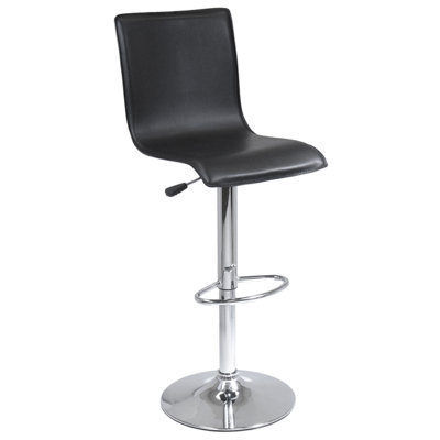 Latitude Run Clayton Adjustable Height Swivel Bar Stool