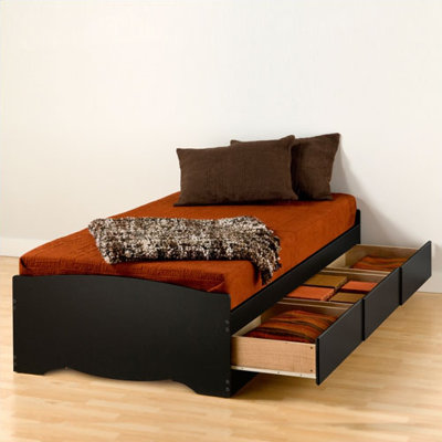 Latitude Run Wanda Extra Long Twin Platform Bed ..
