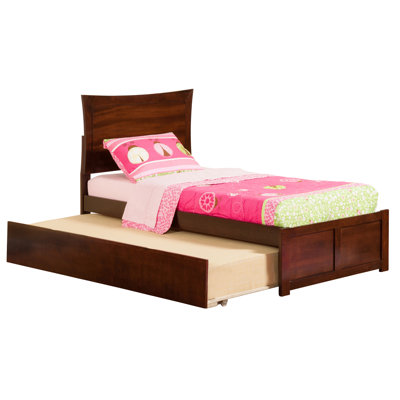 Latitude Run Amy Twin Panel Bed with Trundle