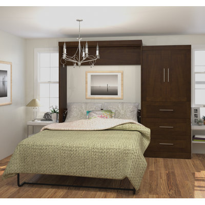 Latitude Run Shanna Queen Murphy Bed
