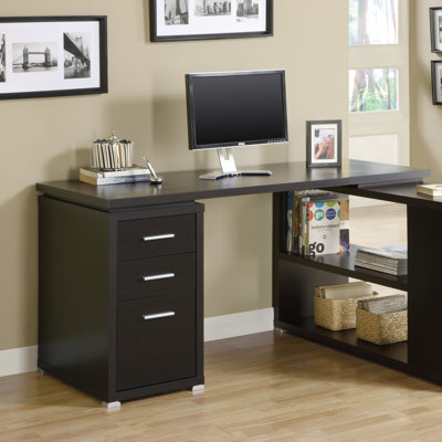 Latitude Run Huntleys L-Shaped Computer Desk