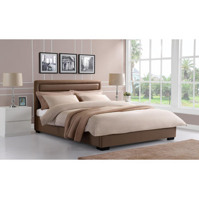 Latitude Run Katharine Upholstered Panel Bed