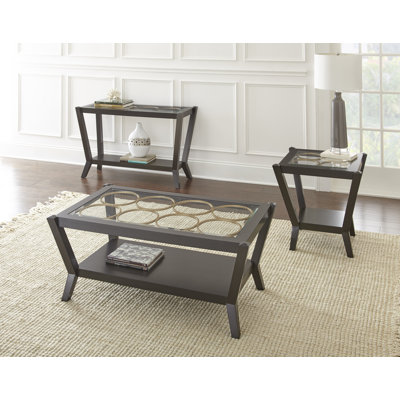 Latitude Run Lamar Coffee Table Set