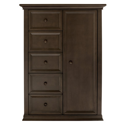 Evolur Napoli 5 Drawer Chifferobe