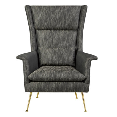 Home Gear Spirit High Back Upholstered Wingback ..