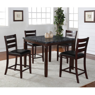 Wildon Home ® Alexis 5 Piece Pub Table Set