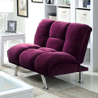 A&J Homes Studio Dorries Tufted Flannelette Conv..
