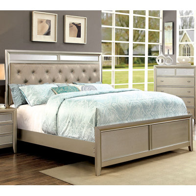 A&J Homes Studio Ashmont Upholstered Panel Bed