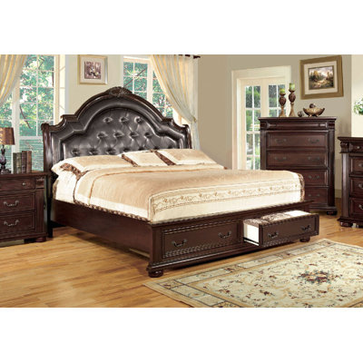 A&J Homes Studio Ellis Upholstered Platform Bed