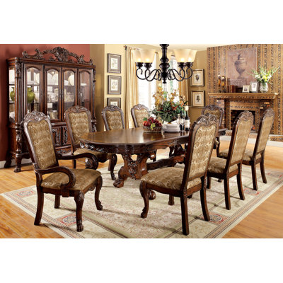 A&J Homes Studio Helena 9 Piece Dining Set