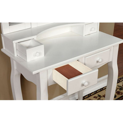 A&J Homes Studio Bella Vanity Set with Mirror