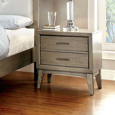 A&J Homes Studio Needham 2 Drawer Nightstand
