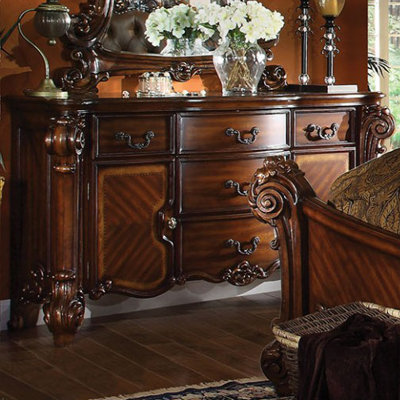 A&J Homes Studio JV 5 Drawer Combo Dresser