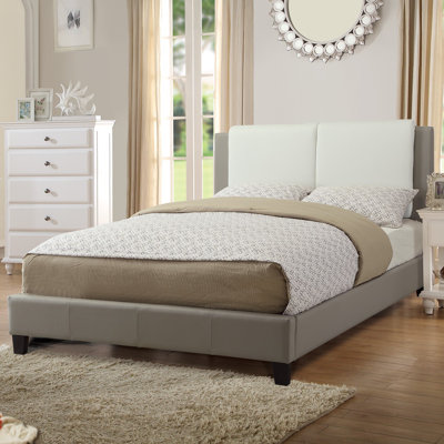 A&J Homes Studio Trisa Queen Upholstered Platfor..