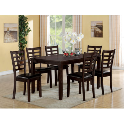 A&J Homes Studio Seria 7 Piece Dining Set