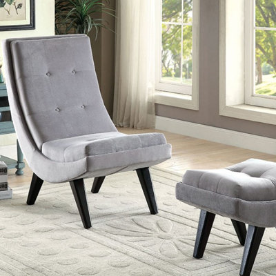 A&J Homes Studio Arleen Lounge Chair with Ottoman