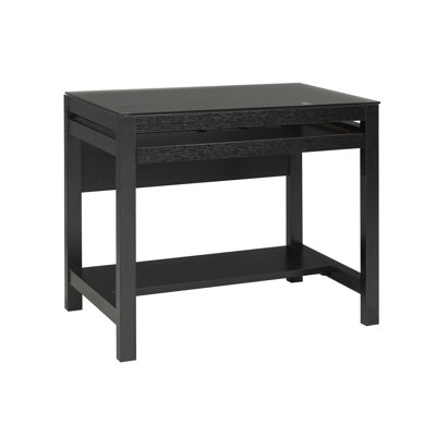 Brassex Computer Desk with Pull Out Keyboard Tray