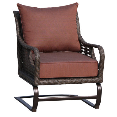 World Wide Wicker Largo Spring Club Chair