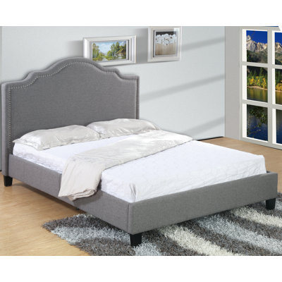 Best Quality Furniture Upholstered Platform Bed