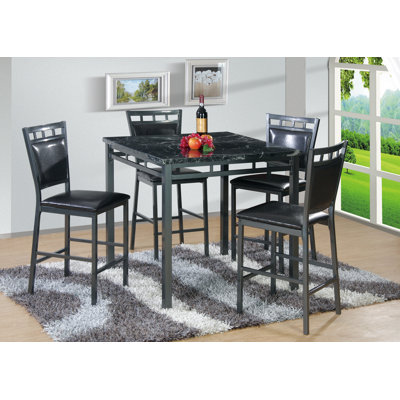 Best Quality Furniture 5 Piece Counter Height Di..