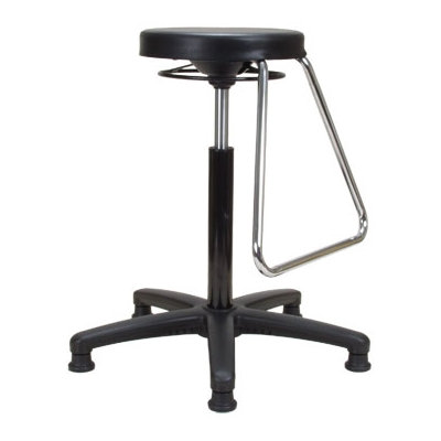 Perch Chairs & Stools Height Adjustable Stool with Fixed Foot Rest