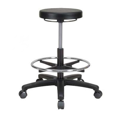 Perch Chairs & Stools Height Adjustable Lab Work Stool with Foot Ring