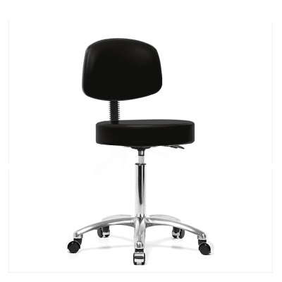 Perch Chairs & Stools Height Adjustable Exam Stool with Foot Ring