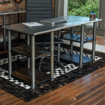Urban 9-5 Double Shelf Writing Desk