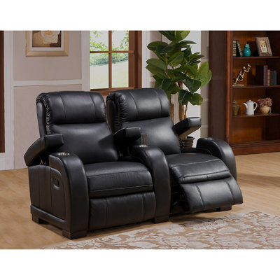 Coja Leeds Home Theater 2 Row Recliner