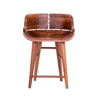 Organic Modernism Kufe-B Bar Stool