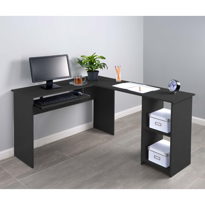 Fineboard Corner L-Shaped Computer Des..