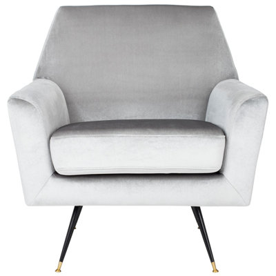 Safavieh Nynette Velvet Retro Mid Century Armchair