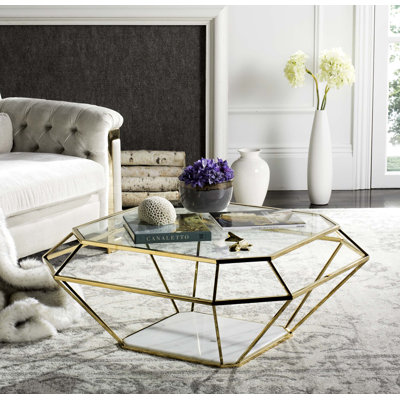 Mercer41 Godalming Coffee Table with Magazine Rack