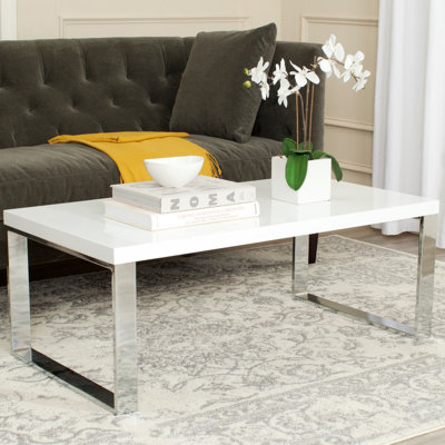 coffee table safavieh rockford furniture tables living geometric rectangle rectangular contemporary