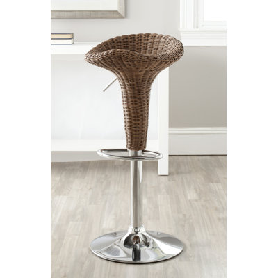 Safavieh Moesha Adjustable Height Swivel Bar Stool