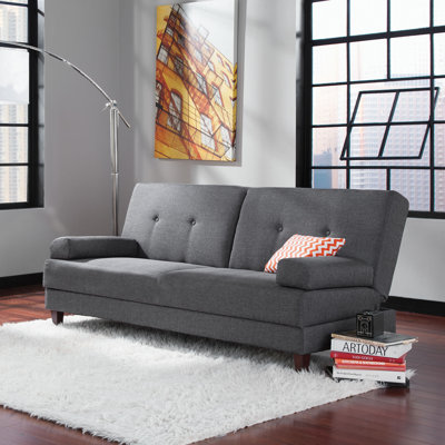 Sauder Premier Carver Convertible Sleeper Sofa