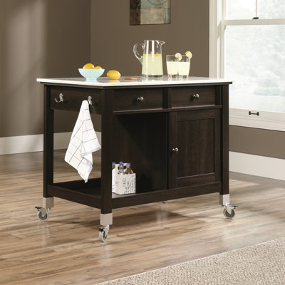 Sauder Miscellaneous Storage Kitchen Island with..