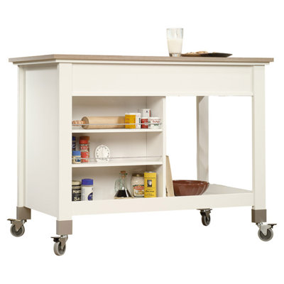 Sauder Miscellaneous Storage Kitchen Island with..