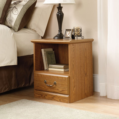 Sauder Orchard Hills 1 Drawer Nightstand
