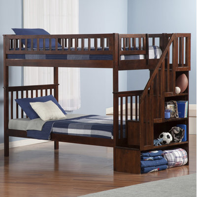 Atlantic Furniture Woodland Twin Bunk Bed