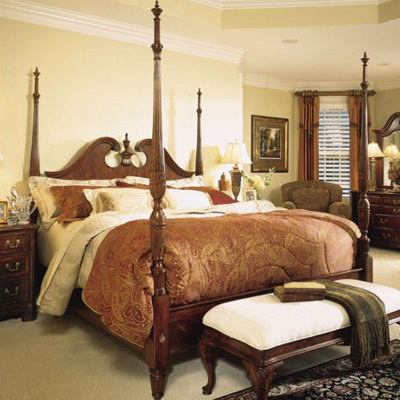 American Drew Cherry Grove Four poster Bed