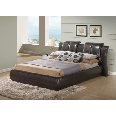 Global Furniture USA Upholstered Platform Bed
