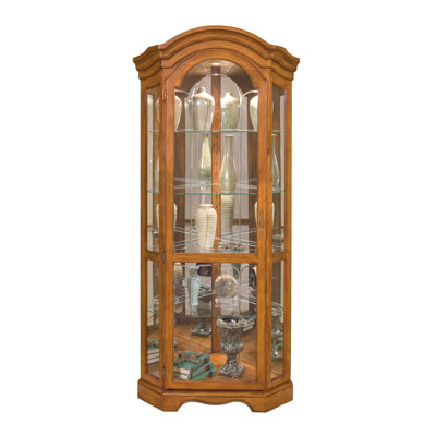 Philip Reinisch Co. Barrington Corner Curio Cabi..