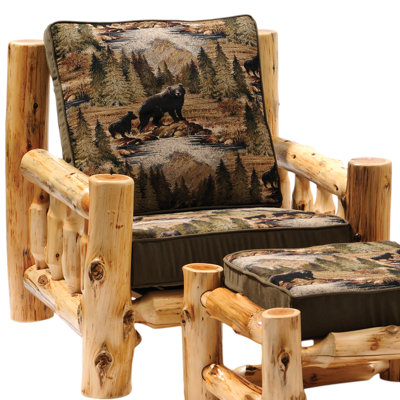 Fireside Lodge Cedar Lounge Chair