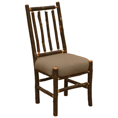 Fireside Lodge Hickory Bistro Upholstered Side Chair