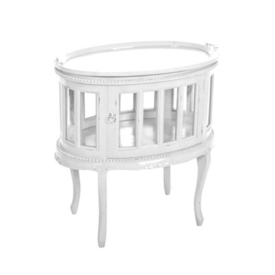 Jeffan Tahoma Oval End Table