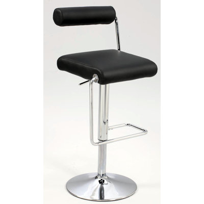 Chintaly Imports Adjustable Height Swivel Bar Stool