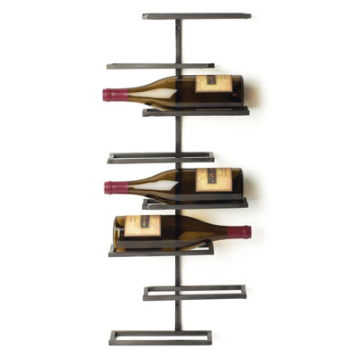 Red Barrel Studio Curren 8 Bottle Wall Mounted W..