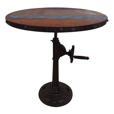 Yosemite Home Decor Adjustable Height Pub Table